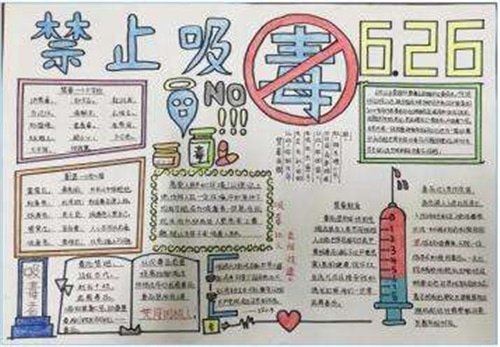 2024国际禁毒日手抄报简单好画_禁毒日手抄报内容资料精选5篇